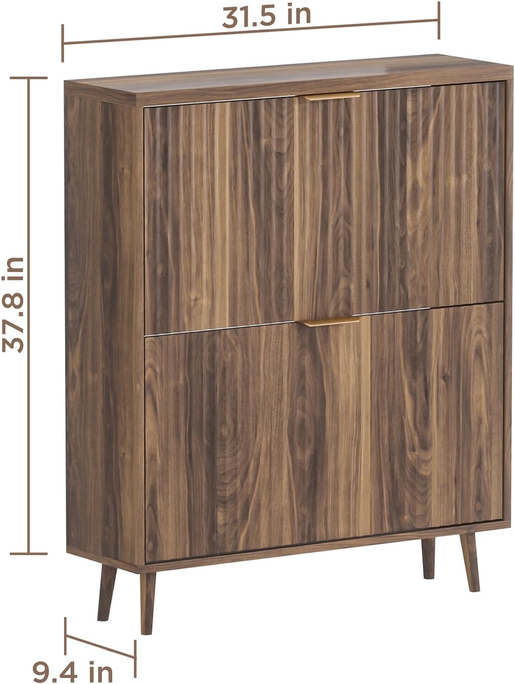 ✨ Modern Entryway Shoe Cabinet | Slim Hidden Storage Organizer with Flip Drawers for Stylish Home Spaces