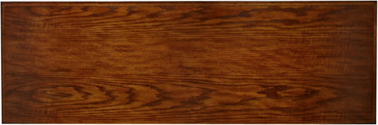 🪵 Classic Oak TV Console | 60" Solid Wood Style Entertainment Center with Storage Cabinets