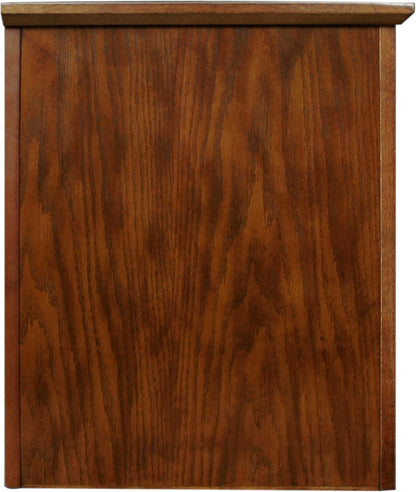 🪵 Classic Oak TV Console | 60" Solid Wood Style Entertainment Center with Storage Cabinets